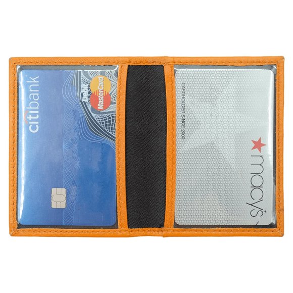 Men Credit Card Case ID Holder in Genuine Leather - Picture 2 of 7